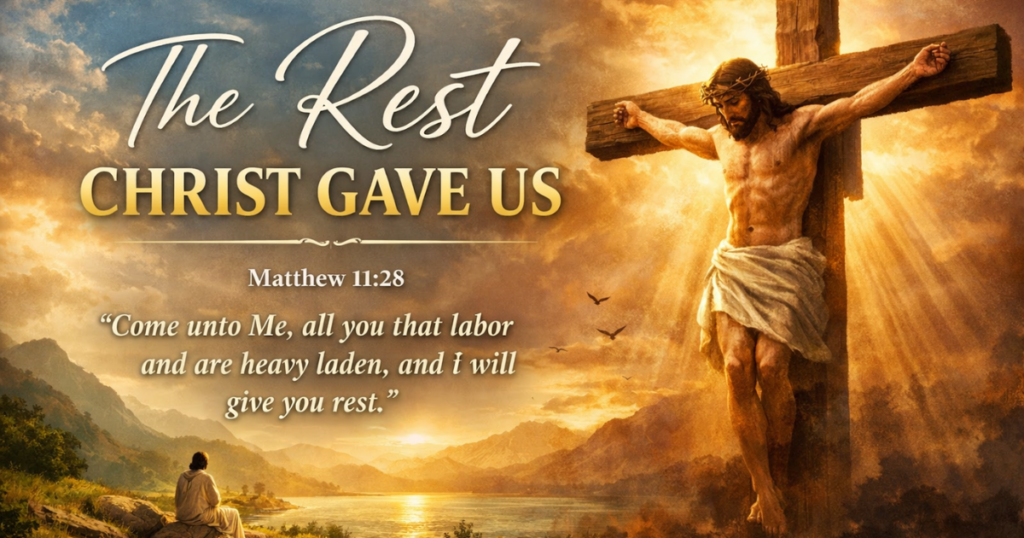 The rest Christ give us by Prophet g o. Ogo-Oluwa